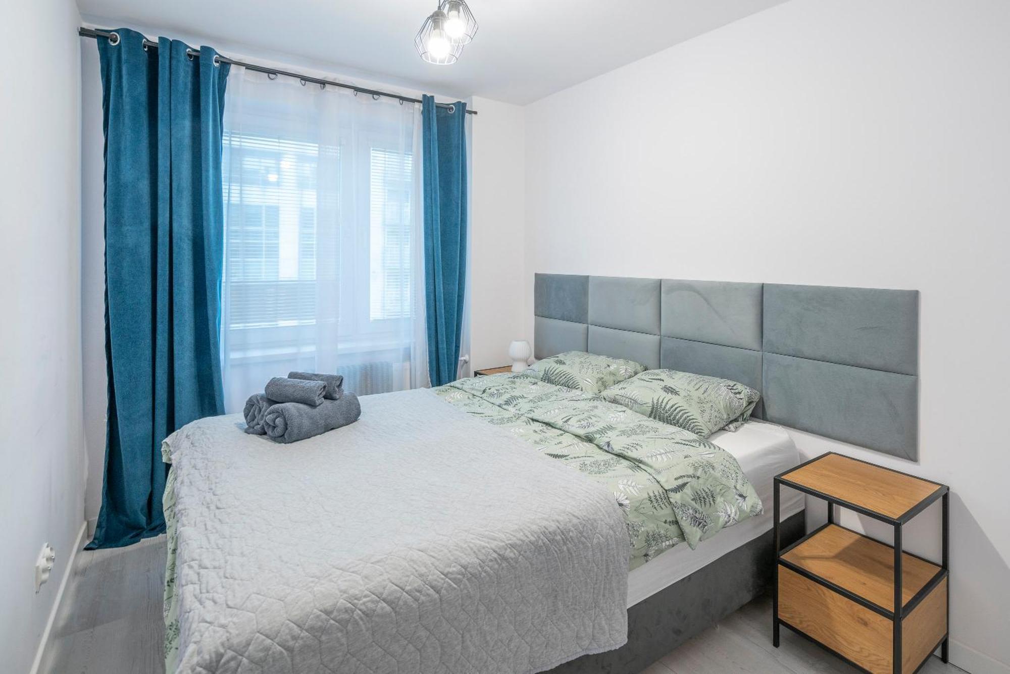 Stylowy Apartament Blue Self Check In 24H Wroclaw Bagian luar foto